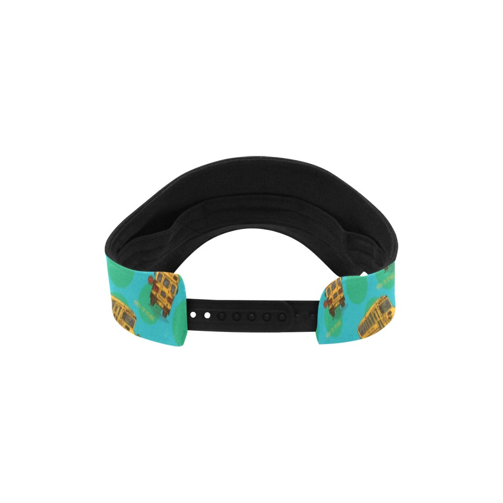 School Bus Print Design LKS308 Unisex Sun Visor