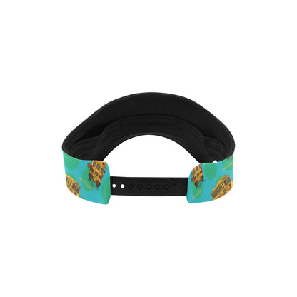 School Bus Print Design LKS308 Unisex Sun Visor