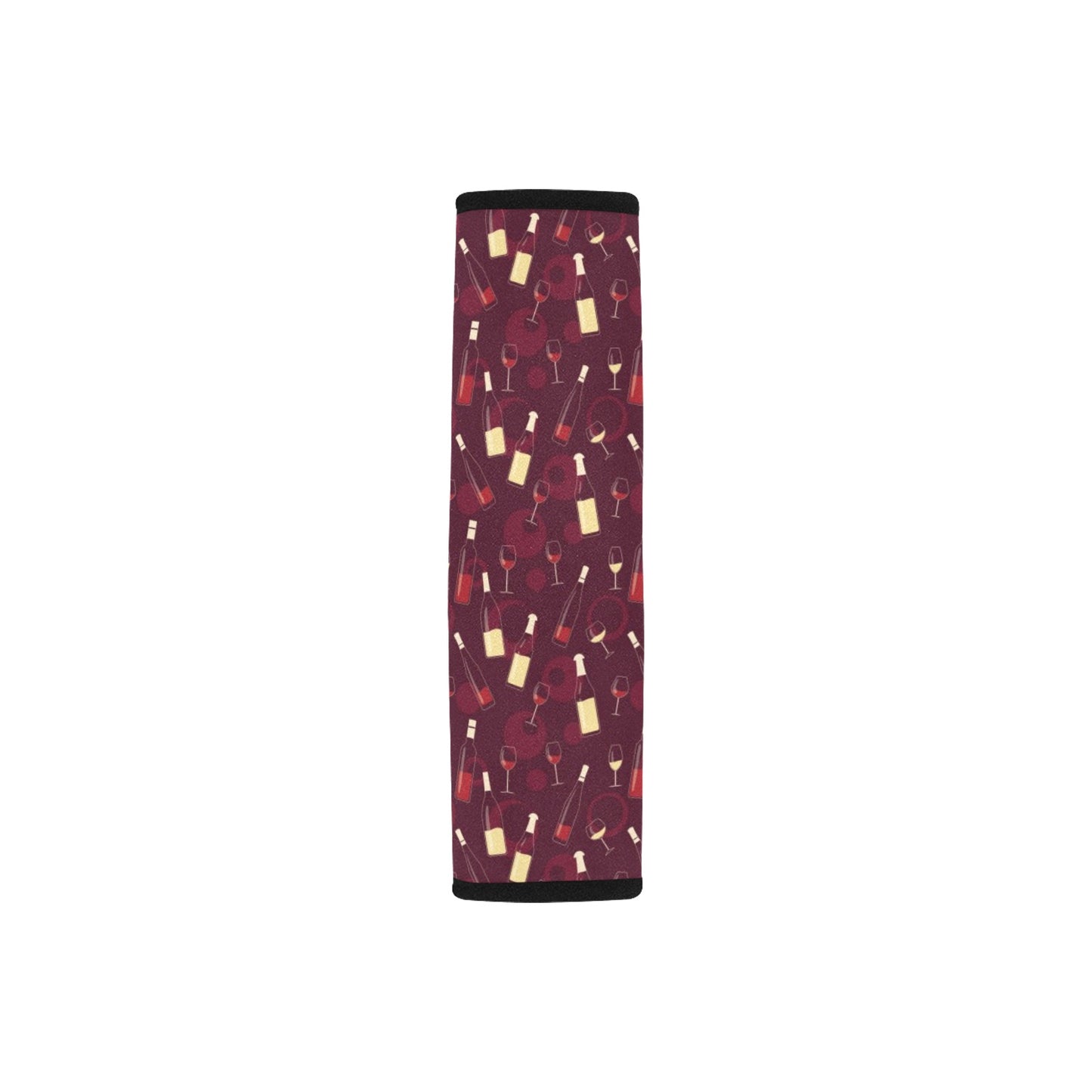 Wine Themed Print Design LKS302 Car Seat Belt Cover