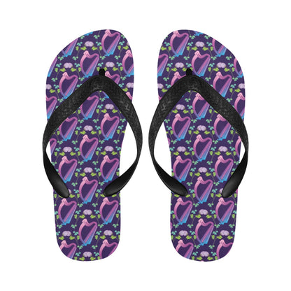 Harp Print Design LKS403 Flip Flops
