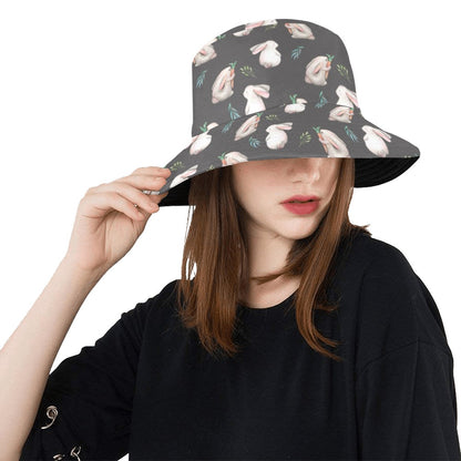 Rabbit Print Design LKS402 Unisex Bucket Hat