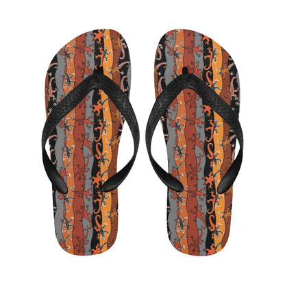 lizard Print Design LKS403 Flip Flops