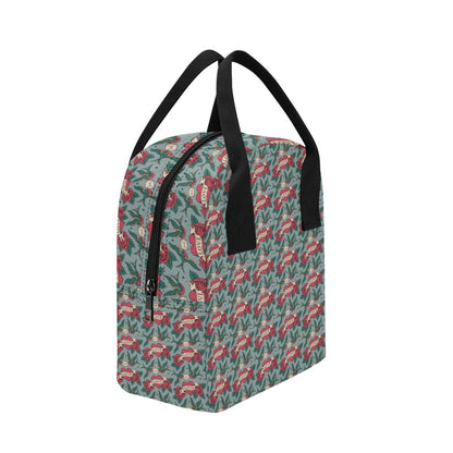 Tattoo Heart Print Design LKS301 Insulated Lunch Bag