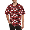 Moose Print Design LKS401 Men's Men's Hawaiian Shirt