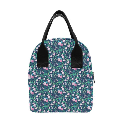 Sweet Pea Print Design LKS303 Insulated Lunch Bag