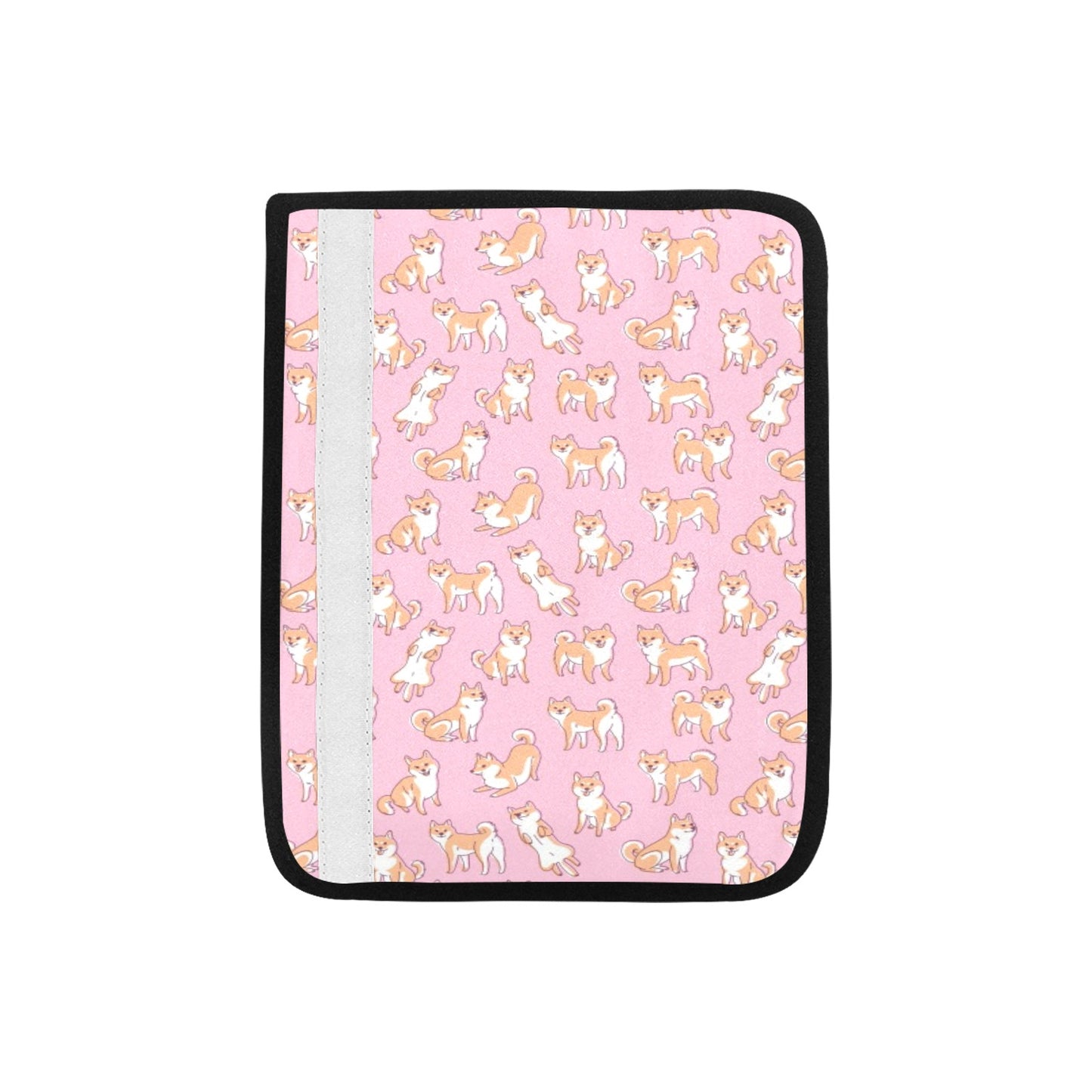 Shiba Inu Print Design LKS303 Car Seat Belt Cover