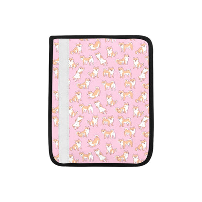 Shiba Inu Print Design LKS303 Car Seat Belt Cover