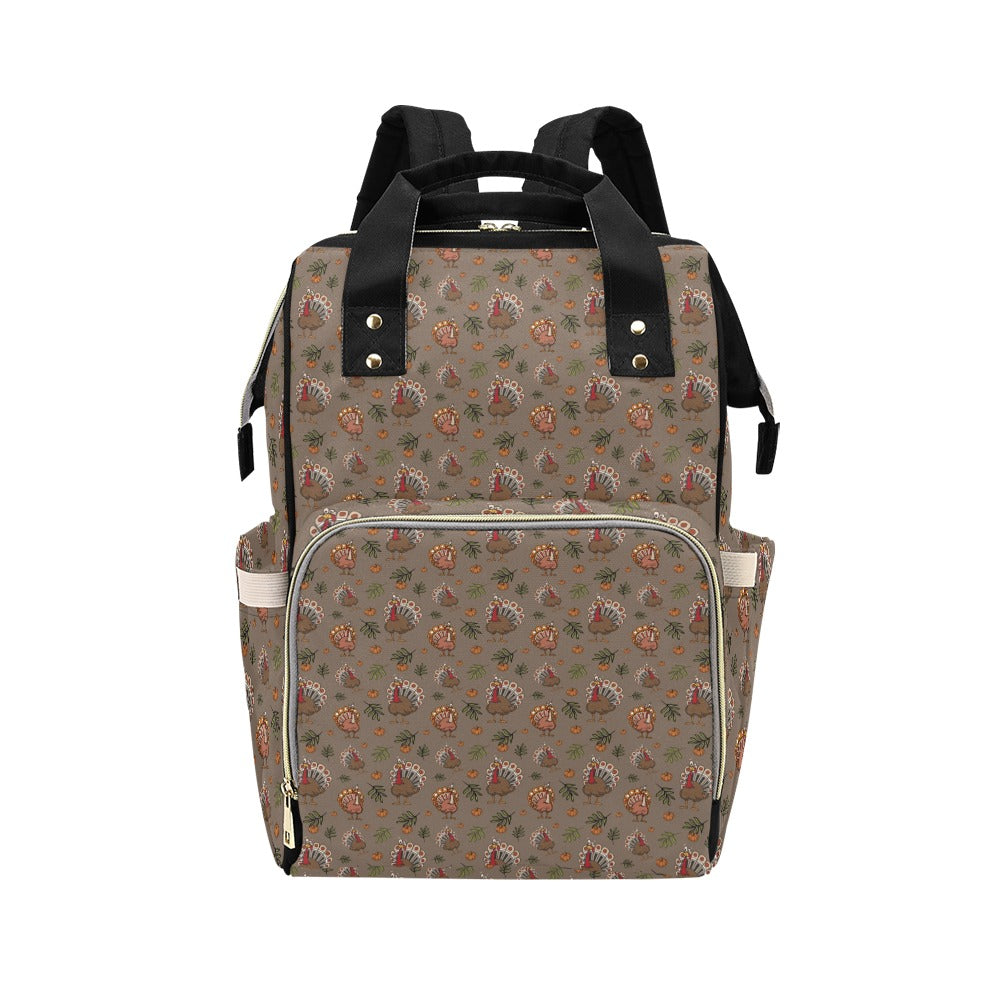 Thanksgiving Print Design LKS306 Diaper Bag Backpack