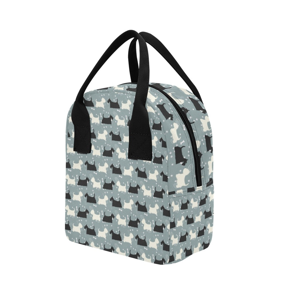 Scottish Terriers Print Design LKS301 Insulated Lunch Bag
