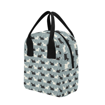 Scottish Terriers Print Design LKS301 Insulated Lunch Bag