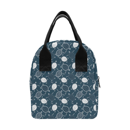 Sea Turtle Print Design LKS3015 Insulated Lunch Bag