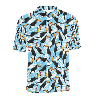 Toucan Print Design LKS303 Men Polo Shirt
