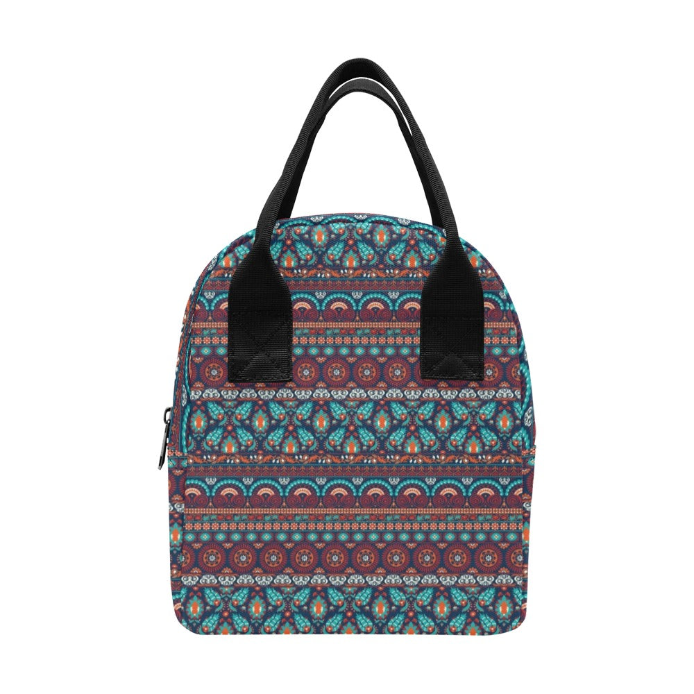 Suzani Print Design LKS302 Insulated Lunch Bag