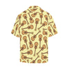 Acoustic Guitar Print Design LKS402 Men's Men's Hawaiian Shirt