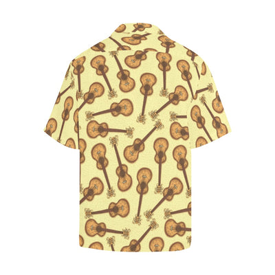 Acoustic Guitar Print Design LKS402 Men's Men's Hawaiian Shirt