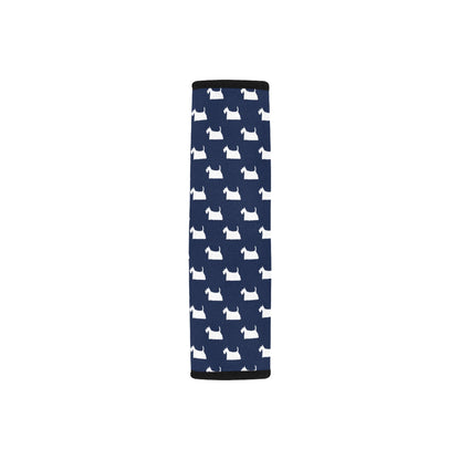 Scottish Terriers Print Design LKS303 Car Seat Belt Cover