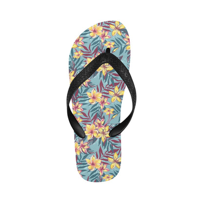 Summer Floral Print Design LKS304 Flip Flops