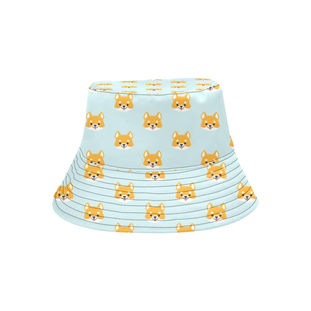 Shiba Inu Print Design LKS301 Unisex Bucket Hat