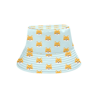 Shiba Inu Print Design LKS301 Unisex Bucket Hat