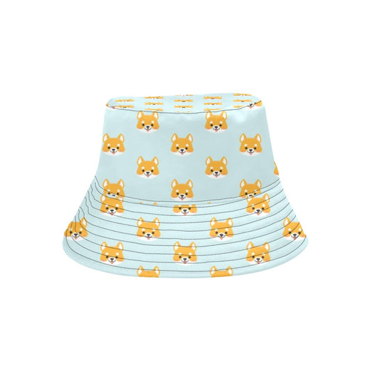 Shiba Inu Print Design LKS301 Unisex Bucket Hat