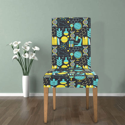 Science Print Design LKS301 Dining Chair Slipcover