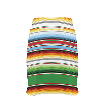 Serape Print Design LKS302 17" Golf & Pickleball Skort with Pockets