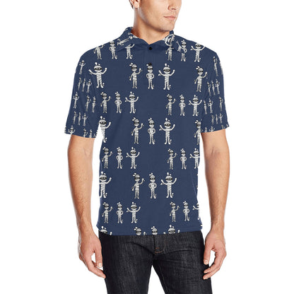 Mummy Print Design LKS306 Men Polo Shirt