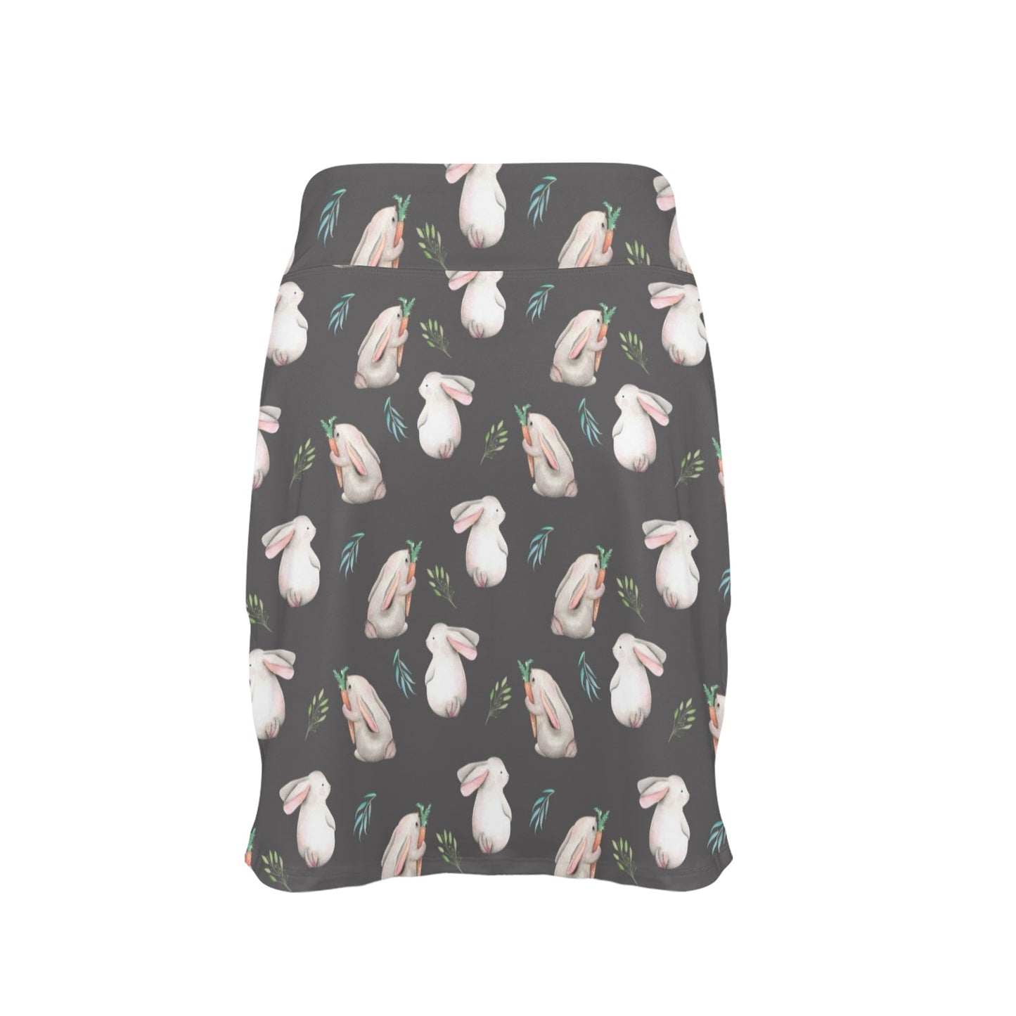 Rabbit Print Design LKS402 17" Golf & Pickleball Skort with Pockets