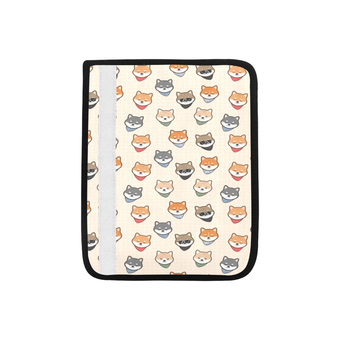 Shiba Inu Print Design LKS3010 Car Seat Belt Cover
