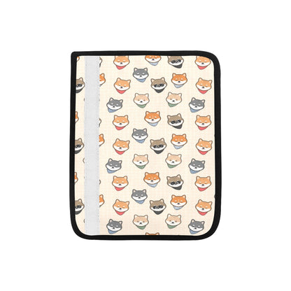 Shiba Inu Print Design LKS3010 Car Seat Belt Cover