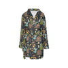 Creepy Halloween Print Design LKS304 Women's Fleece Robe