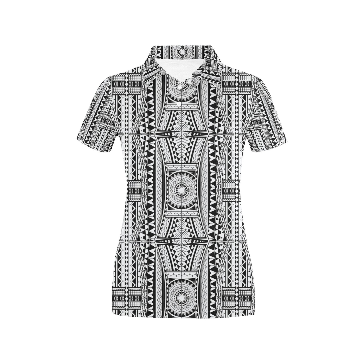 Polynesian Tattoo Design Women's Polo Shirt