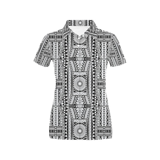 Polynesian Tattoo Design Women's Polo Shirt