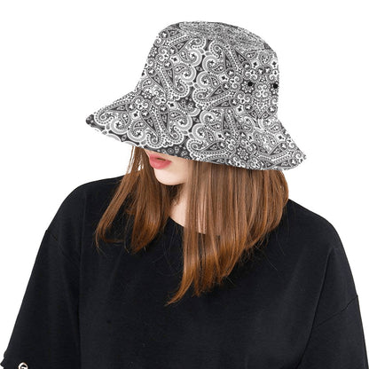 Bandana Print Design LKS309 Unisex Bucket Hat