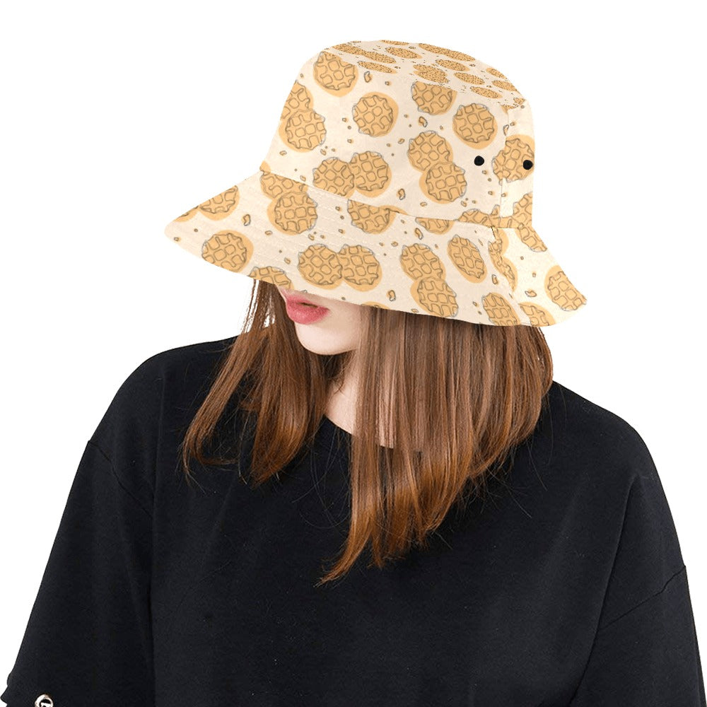 Waffle Print Design LKS303 Unisex Bucket Hat