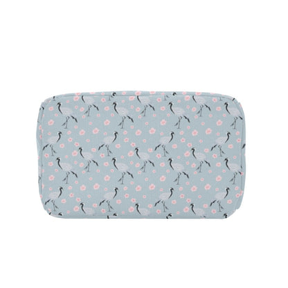 Sakura Bird Print Design LKS304 Insulated Lunch Bag