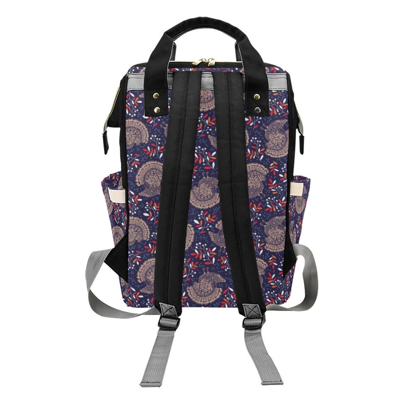 Turkey Print Design LKS401 Diaper Bag Backpack