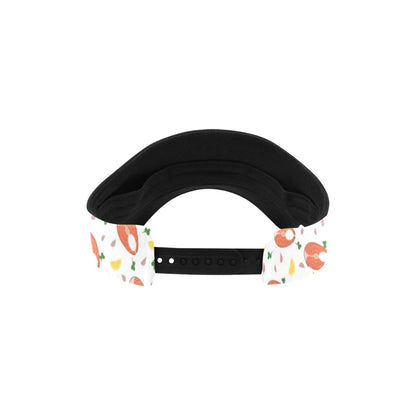 Salmon Steak Print Design LKS303 Unisex Sun Visor