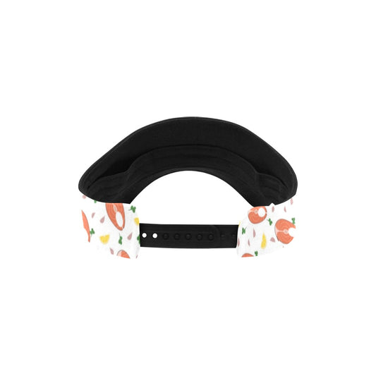 Salmon Steak Print Design LKS303 Unisex Sun Visor