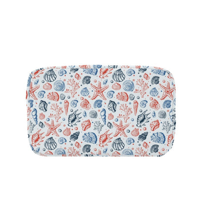 Seashell Print Design LKS307 Insulated Lunch Bag