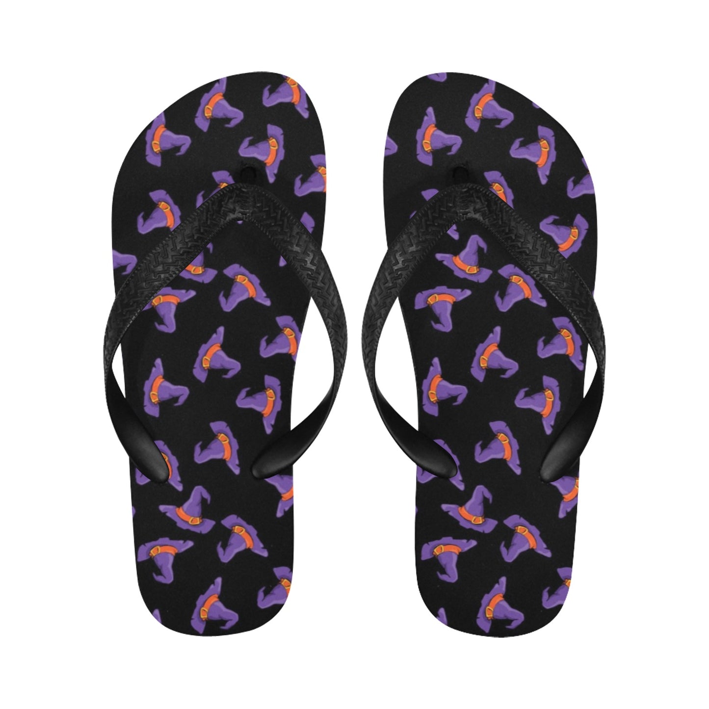 Witch Hat Print Design LKS304 Flip Flops