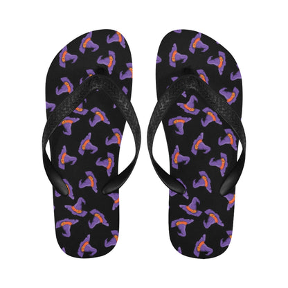 Witch Hat Print Design LKS304 Flip Flops