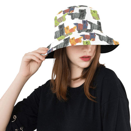 Skye Terriers Print Design LKS301 Unisex Bucket Hat