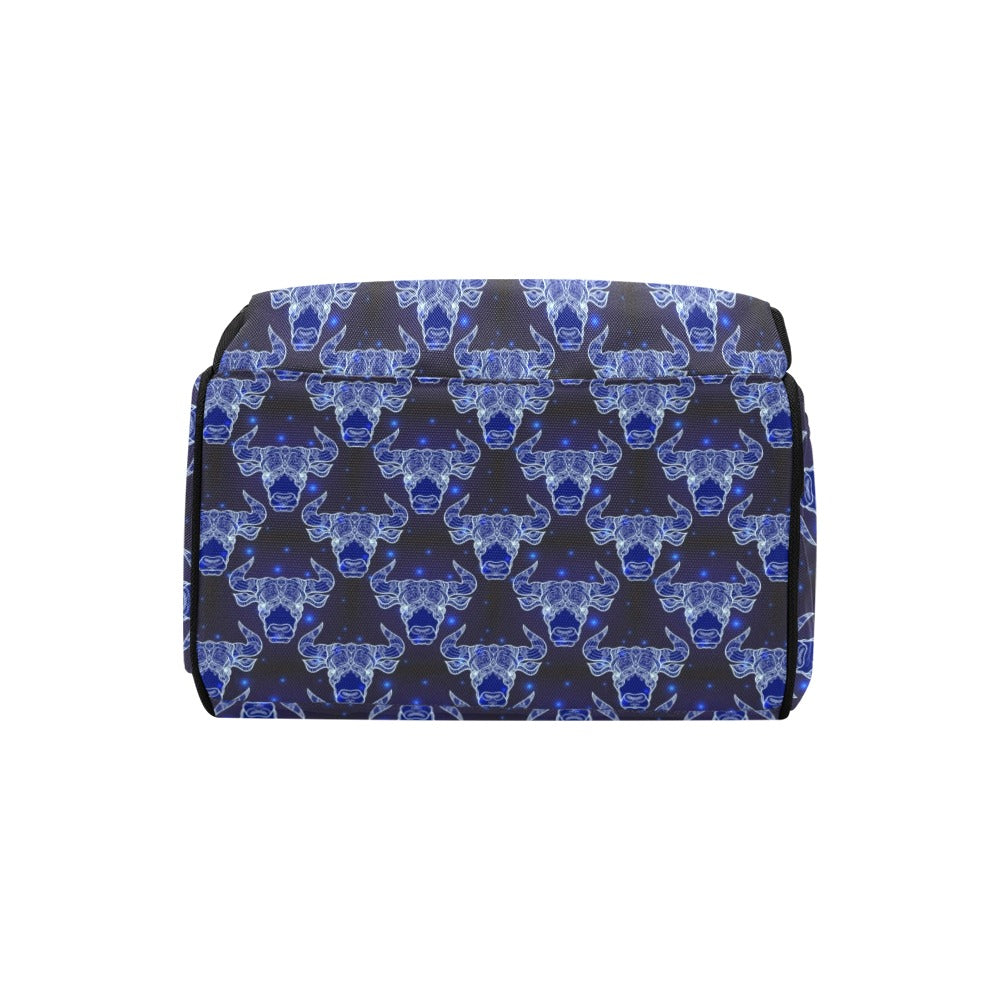 Taurus Print Design LKS302 Diaper Bag Backpack
