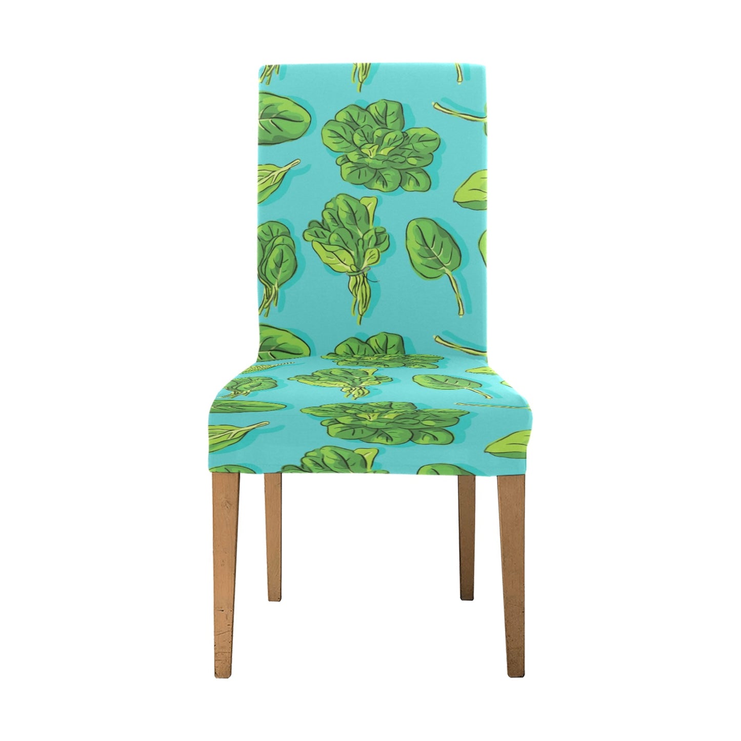 Spinach Print Design LKS301 Dining Chair Slipcover