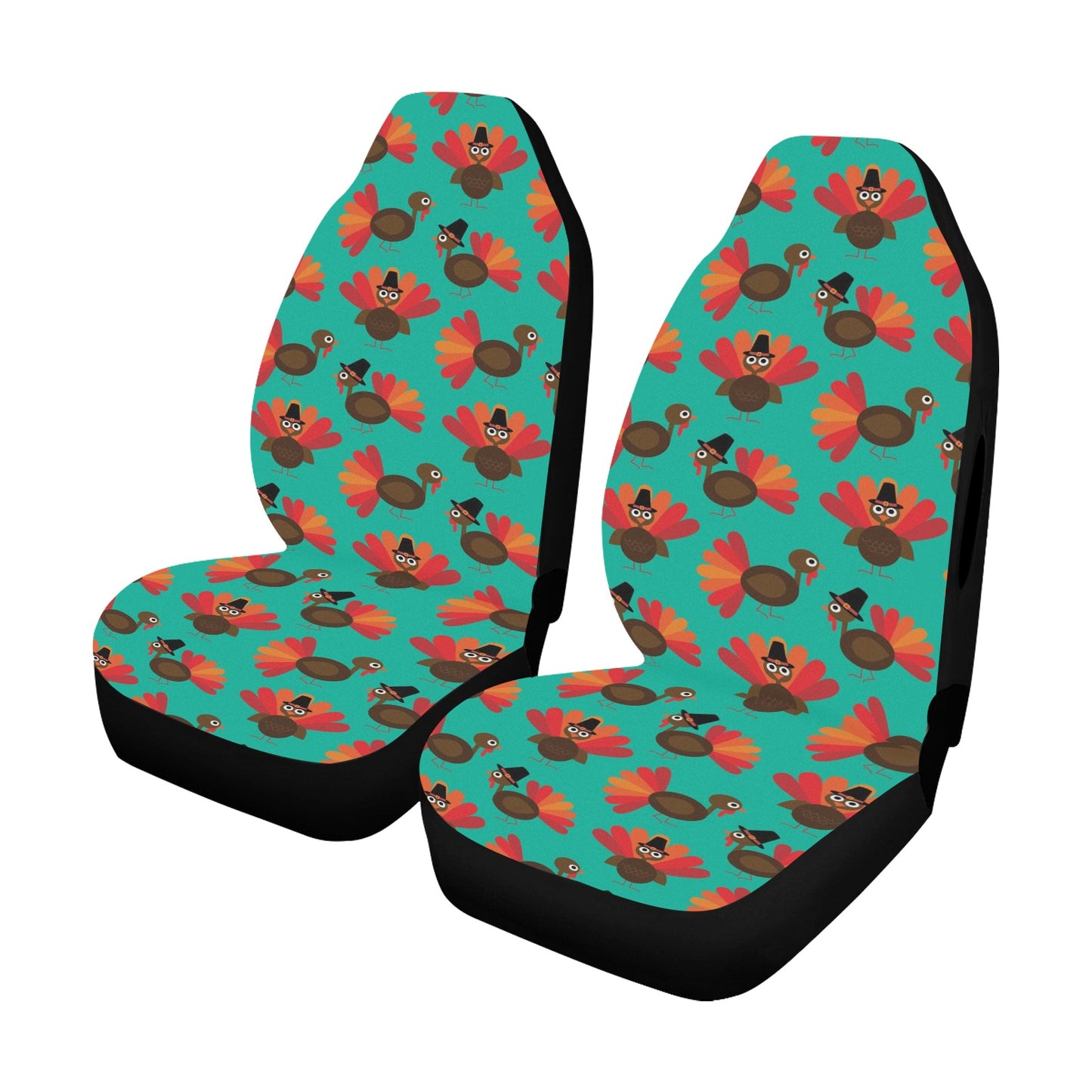 Turkey Print Design LKS402 Car Seat Covers