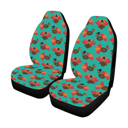 Turkey Print Design LKS402 Car Seat Covers