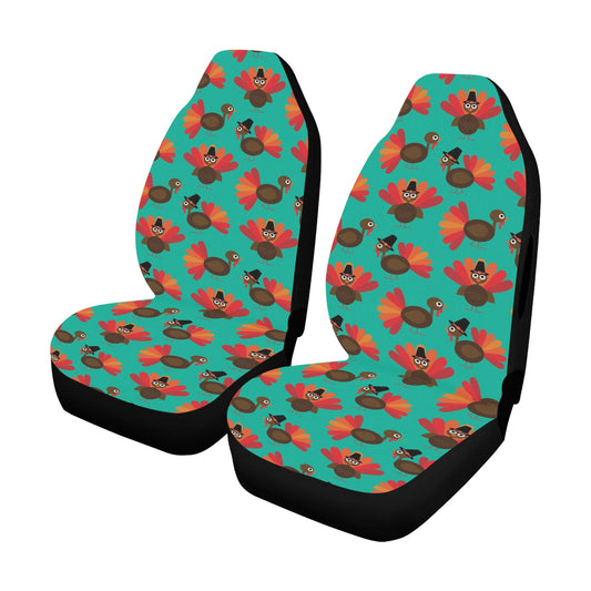 Turkey Print Design LKS402 Car Seat Covers