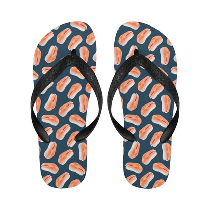 Salmon Steak Print Design LKS306 Flip Flops