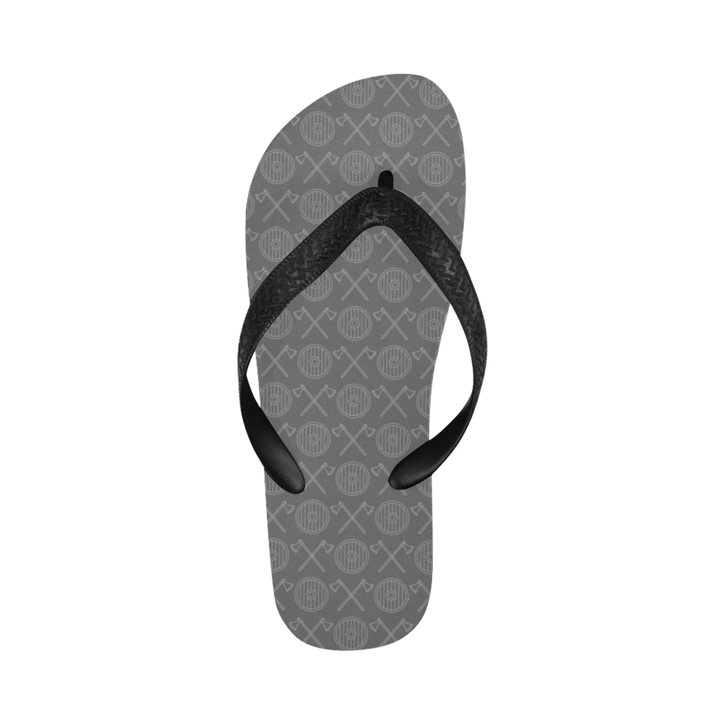 Vikings Print Design LKS303 Flip Flops